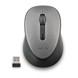 Ratón Inalámbrico NGS Dew - USB · 800DPI · Gris