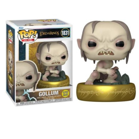 FUNKO POP Gollum 1831 - El Señor de los Anillos Brillante en la Oscuridad - 889698864299