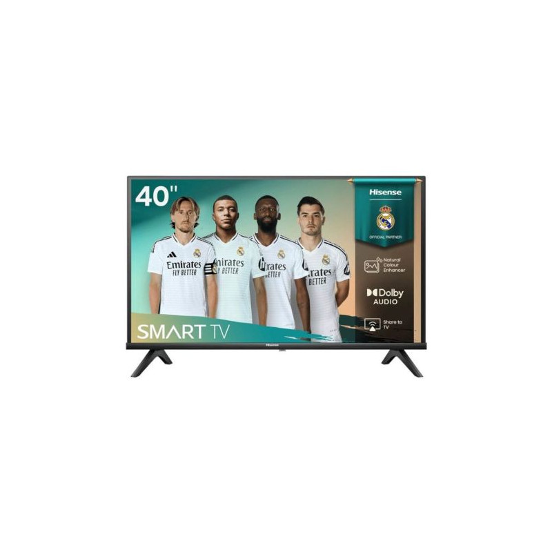 Televisor DLED HISENSE 40A4Q - 40 · Full HD · Smart TV · HDMI · WiFi · Vesa 200x200