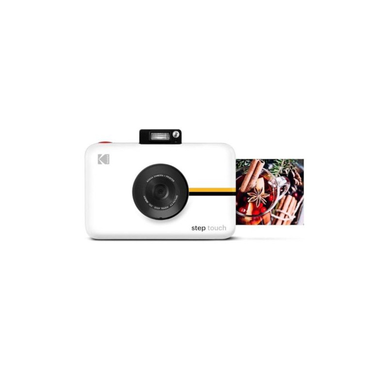 Cámara Instantanea KODAK STEP Touch - 13Mpx · BT · Fotos 2 x 3 · Blanco