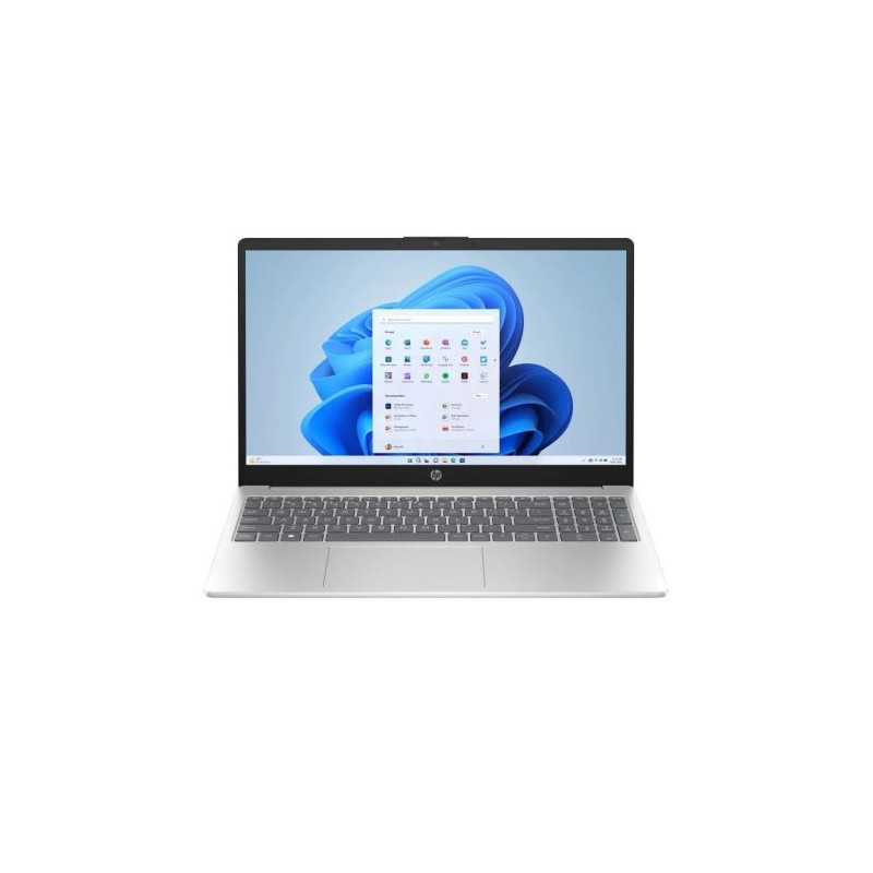 Portátil HP 15-FD0061NS - i7-1355U · 8GB · 512GB SSD · Win11 Home · Plata