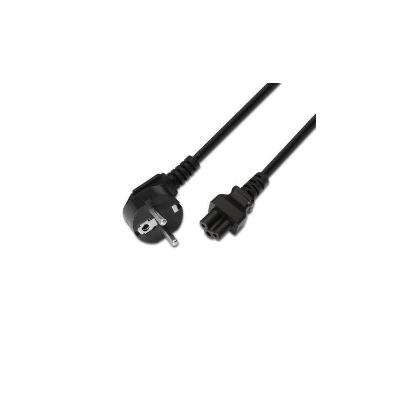 Cable de Alimentación Trebol C5/H a CEE7/M - 1.5m · Negro