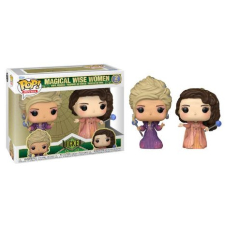 Pack 2 FUNKO POP Sabios Mágicos - Wicked - 889698916875
