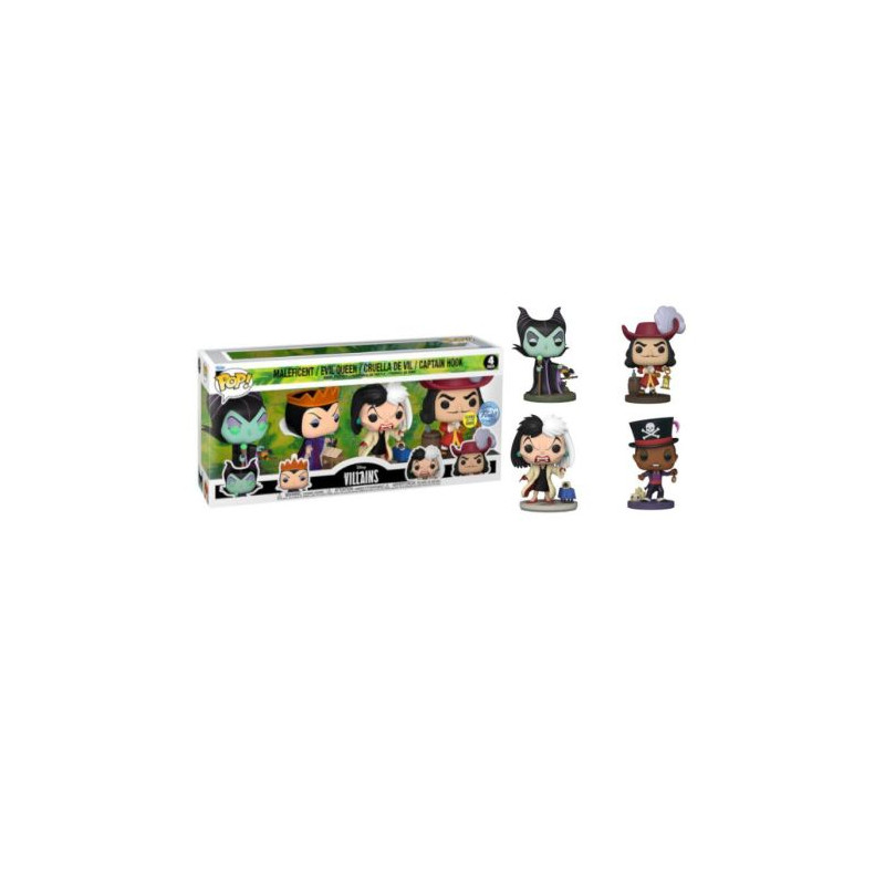 Pack 4 FUNKO POP Maléfica