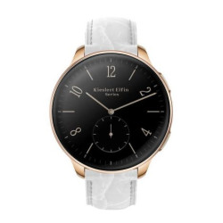 Smartwatch KIESLECT Elfin-World's Thinnest Women's - 1.32 AMOLED · Bat. 280mAh · GPS · Blanco/Dorado