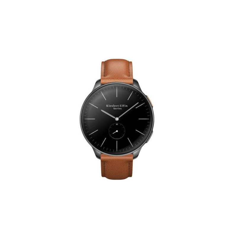Smartwatch KIESLECT Elfin-World's Thinnest Women's - 1.32 AMOLED · Bat. 280mAh · GPS · Negro/Marrón