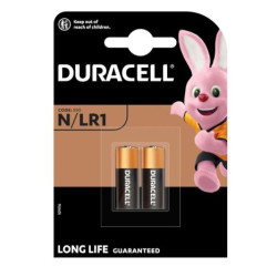 Pack 2 Pilas alcalinas MN9100 Duracell LR1 · 1.5V