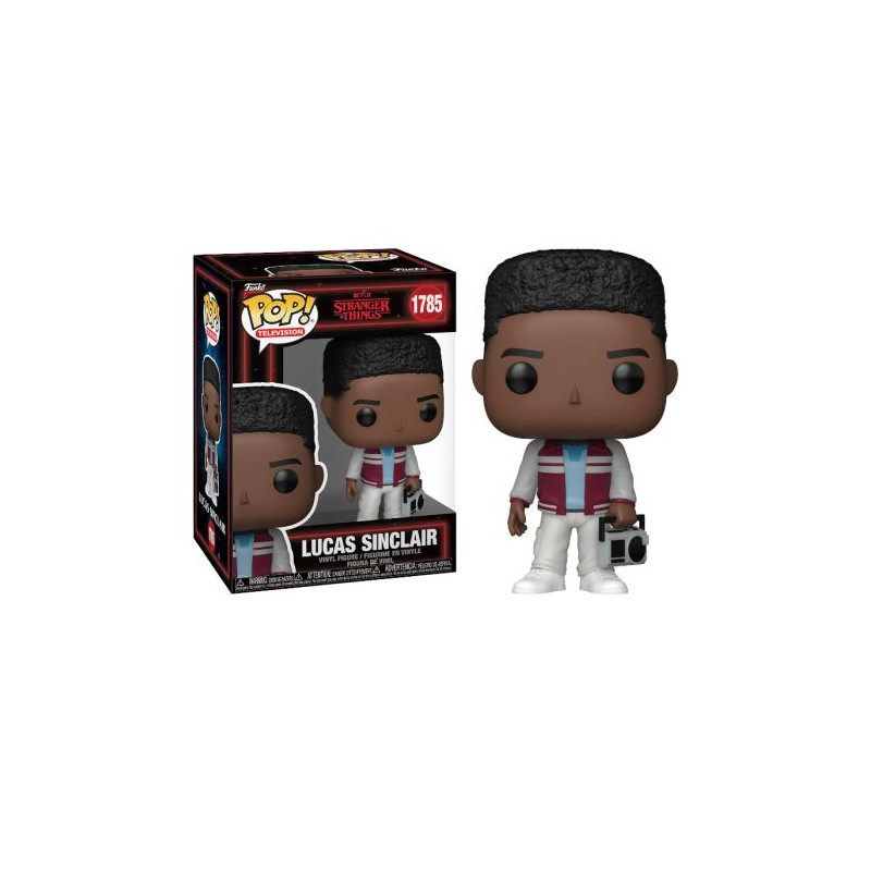 FUNKO POP Lucas Sinclair with Boombox 1785 - Stranger things - 889698757553