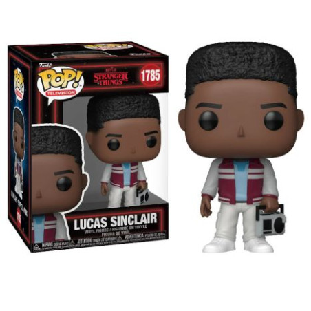 FUNKO POP Lucas Sinclair with Boombox 1785 - Stranger things - 889698757553
