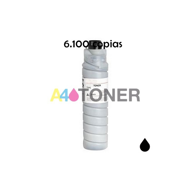 Toner alternativo TYPE-1205D / TYPE-1305D sustituye al toner original Ricoh 885067