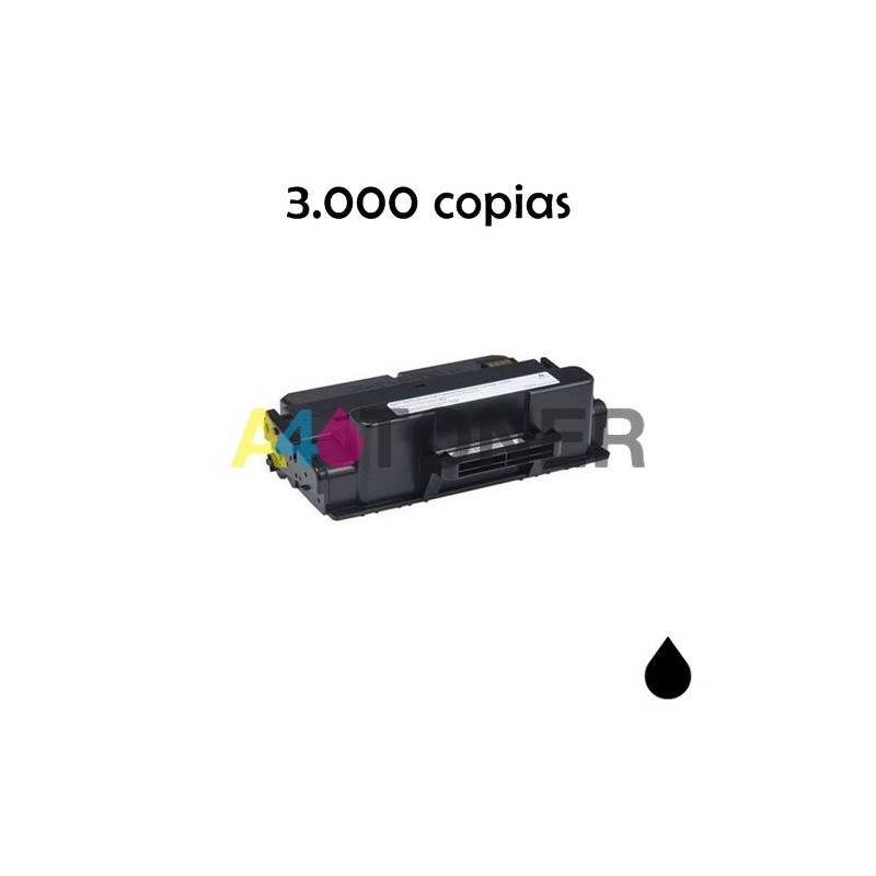 Toner Dell B2375 negro alternativo a Dell 593-BBBI/N2XPF