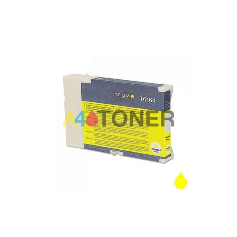 Cartucho de tinta Epson T6164 amarillo compatible con Epson C13T616400