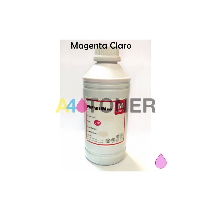 Botella de tinta universal para Epson magenta claro 1 litro