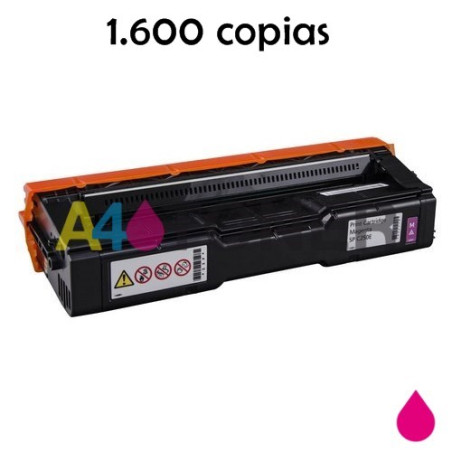 Toner Ricoh SPC-250 (407545) magenta compatible