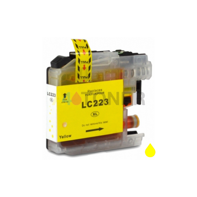 Brother LC223Y amarillo Cartucho de tinta compatible
