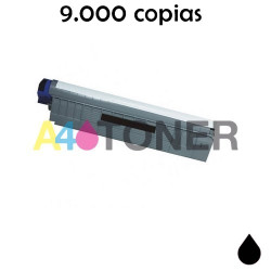 ES8460 toner OKI negro compatible reemplaza a OKI 44059232