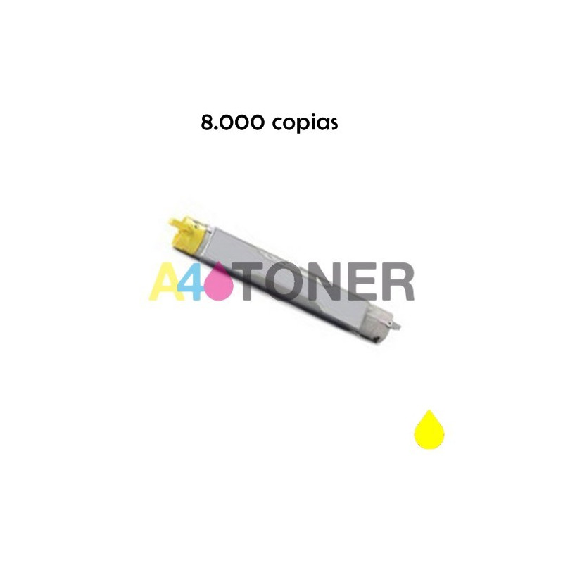Toner Xerox phaser 6300 amarillo compatible con 106r01084