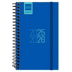 632001526 FINOCAM AGENDA PARA ESTUDIANTES ESPIRAL E3 - 79X127MM SVH AZUL 2025-2026