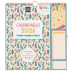 540220326 FINOCAM CALENDARIO DE PARED PLUS 16 MESES 215X325 MV VITAE 2025-2026