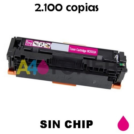 Tóner W2033A magenta compatible HP 415A (Sin Chip)