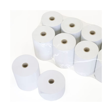 Rollos de papel térmico 37x70x12mm Pack-10