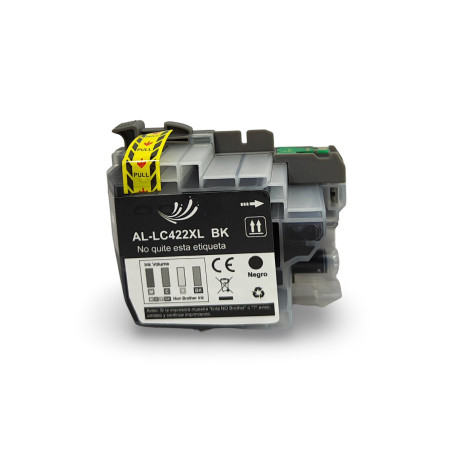 Brother LC422XLBK negro cartucho de tinta compatible