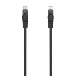 A145-0585 AISENS CABLE DE RED LATIGUILLO RJ45 LSZH CAT.6 UTP AWG24 NEGRO 30 CM
