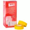 12274 APLI CINTA ADHESIVA SILENCIOSA ROLLO 19MM X 33M PP CAJA 8 UD AMARILLO