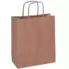 101852 APLI BOLSA CON ASAS PAPEL KRAFT 18X8X21CM MARRÓN -50U-