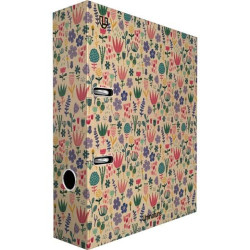 17263404 GRAFOPLÁS ARCHIVADOR PALANCA 65MM A4 KRAFT Y CARTÓN RECICLADO UNINATURE HOLANDA