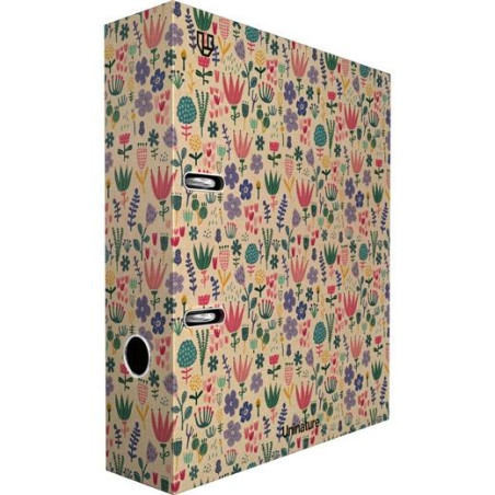 17263404 GRAFOPLÁS ARCHIVADOR PALANCA 65MM A4 KRAFT Y CARTÓN RECICLADO UNINATURE HOLANDA