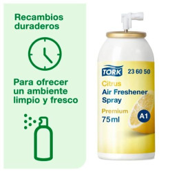 21749 TORK AMBIENTADOR EN SPRAY 75ML CÍTRICO A1