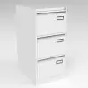 PSF3-BA5 BISLEY ARCHIVADOR METÁLICO PSF LIGHT 3 CAJONES FOLIO CARPETAS COLGANTES MULTIFORMATO FONDO 62CM - BLANCO