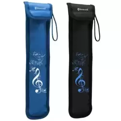 332967 BISMARK FUNDA PARA FLAUTA MÚSICA CON ASA COLORES SURTIDOS