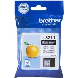 LC3211BK BROTHER TINTA NEGRO DCP-J572DW - MFC-J491DW/J497DW/J890DW/J895DW