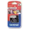 MK231BZ BROTHER CINTA NO LAMINADA TEXTO NEGRO SOBRE BLANCO - 12MMX8M