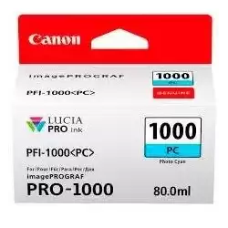 0550C001 CANON TINTA PHOTO CIAN IMAGEPROGRAF PRO 1000 - PFI 1000PC