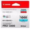 0550C001 CANON TINTA PHOTO CIAN IMAGEPROGRAF PRO 1000 - PFI 1000PC