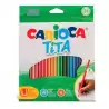 42794 CARIOCA LÁPICES DE COLORES TITA SURTIDOS ESTUCHE 24 UD