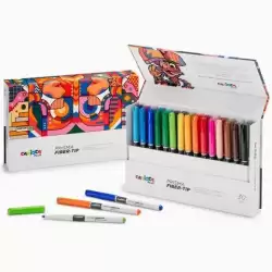 45208 CARIOCA PLUS ROTULADORES PRISMA COLORES SURTIDOS CAJA RÍGIDA 30 UD