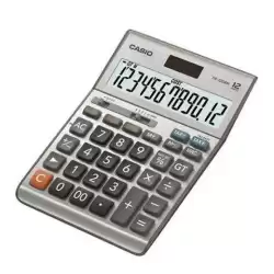 DF-120BM CASIO CALCULADORA DE OFICINA SOBREMESA DF-120BM 12 DÍGITOS GRIS