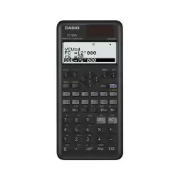 FC-200V-2 CASIO CALCULADORA CIENTÍFICA FC-200V-2 SOLAR/PILAS PROGRAMABLE 4 LÍNEAS LCD 10+2 Y 15 DÍGITOS NEGRO