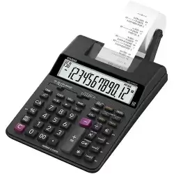 HR-150RCE CASIO CALCULADORA DE OFICINA CON IMPRESORA HR-150RCE 12 DÍGITOS NEGRO