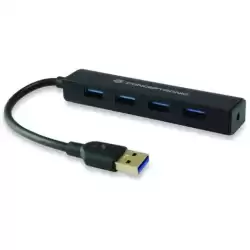 C4PUSB3 CONCEPTRONIC HUB USB 3.0 4 PUERTOS MINI HUB POCKET