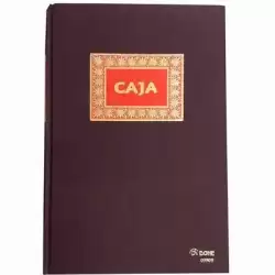09909 DOHE LIBRO CAJA DE CONTABILIDAD 100H NUMERADAS FOLIO NATURAL