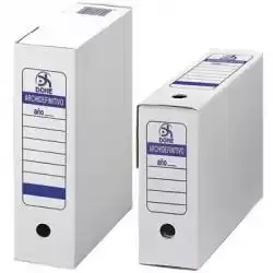 09152 DOHE CAJA ARCHIVO DEFINITIVO FOLIO PROLONGADO CARTÓN BLANCO PACK 50 UD