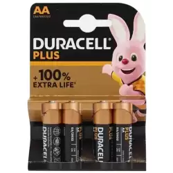 940279 DURACELL PILAS POWER PLUS LR06 ALCALINAS AA 1.5V PACK-4