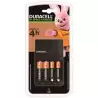 DRBCEF14 DURACELL CARGADOR DE PILAS AAA/AA (4 PILAS RECARGABLES 2 AA + 2AAA INCLUIDAS)