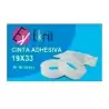 EKR015 EKRIT CINTA ADHESIVA TRANSPARENTE ROLLO 19MM X 33M EN BOLSITA