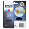 C13T26704010 EPSON SINGLEPACK COLOUR WF-100W 267 INK CARTRIDGE